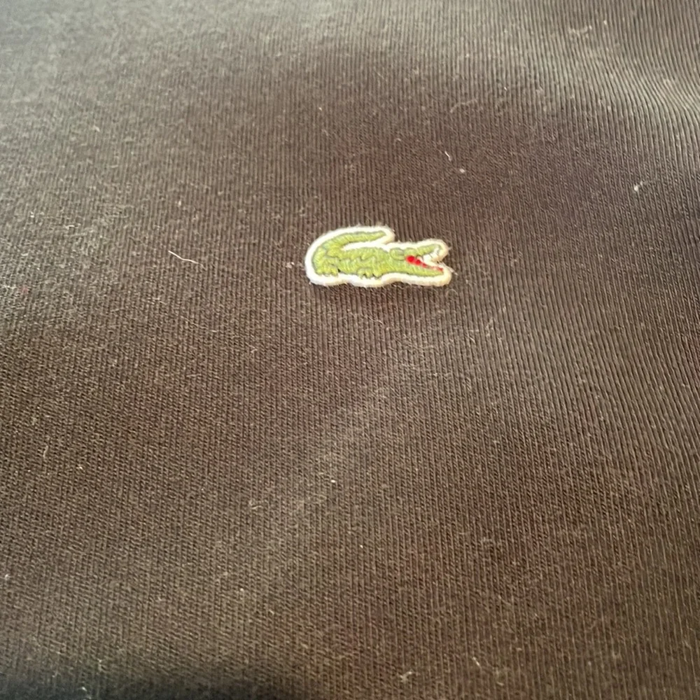 Lacoste 1/4 zip up Sweatshirt Shirt - Picture 3 of 9